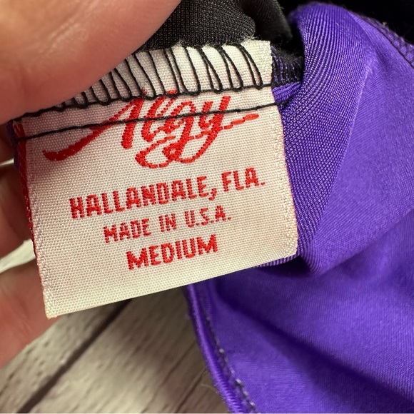 vintage 80s Algy Sequin Embellished unitard performance costume sz M - Picture 5 of 9